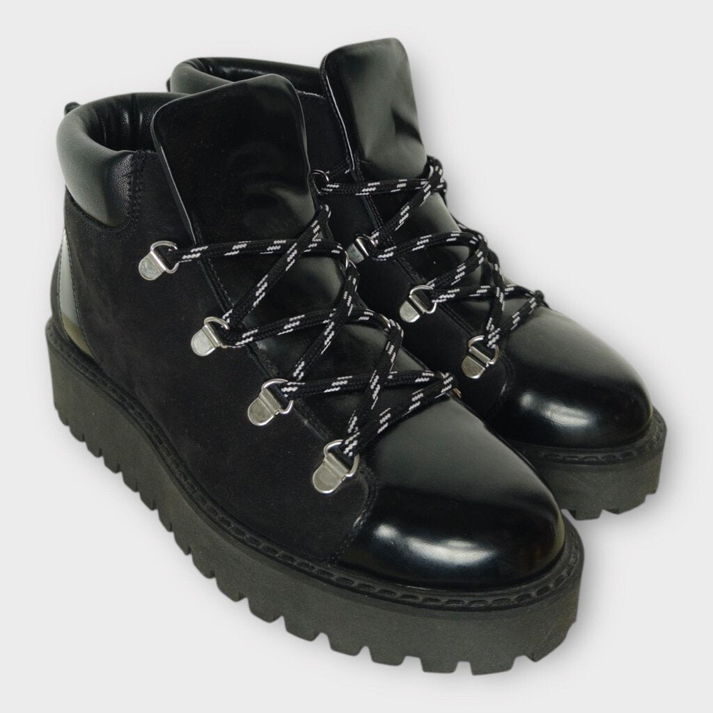 Black Alma Hiking Style Boots