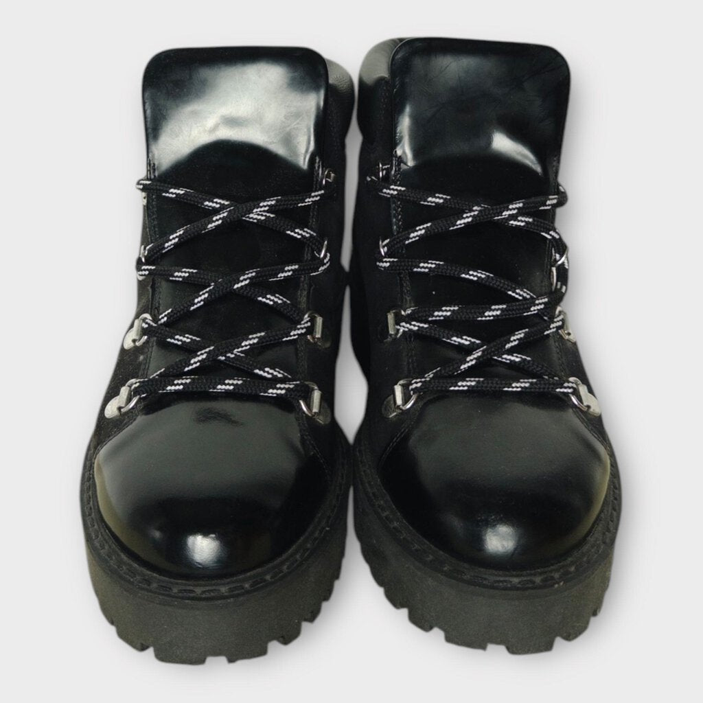 Black Alma Hiking Style Boots