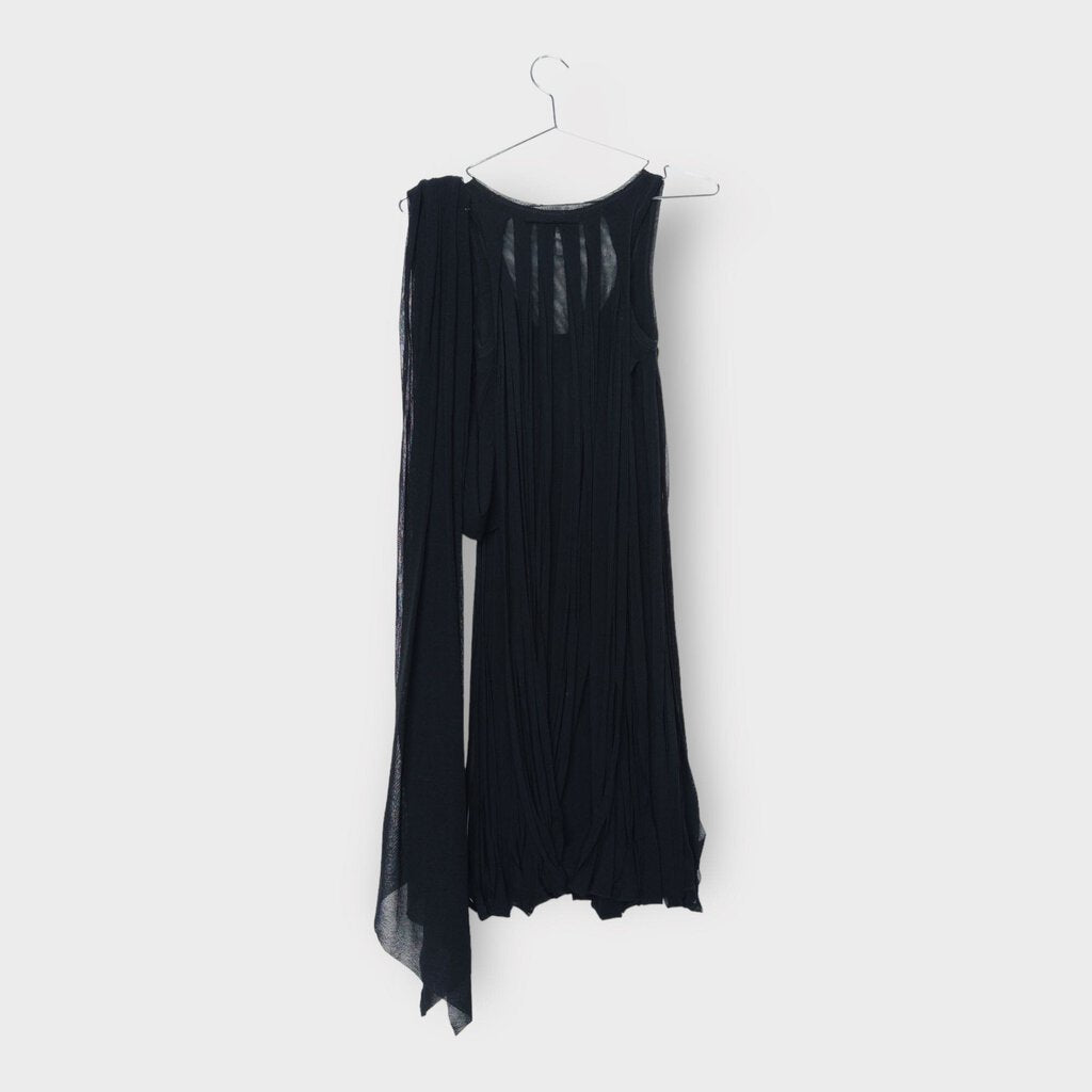 Jean Paul Gaultier Soleil Mesh Fringe Tie Mini