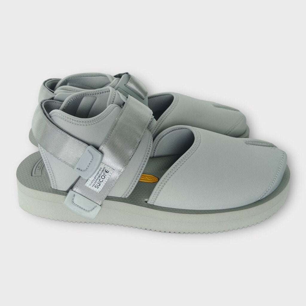 Suicoke Grey Neoprene Tabi Sandals