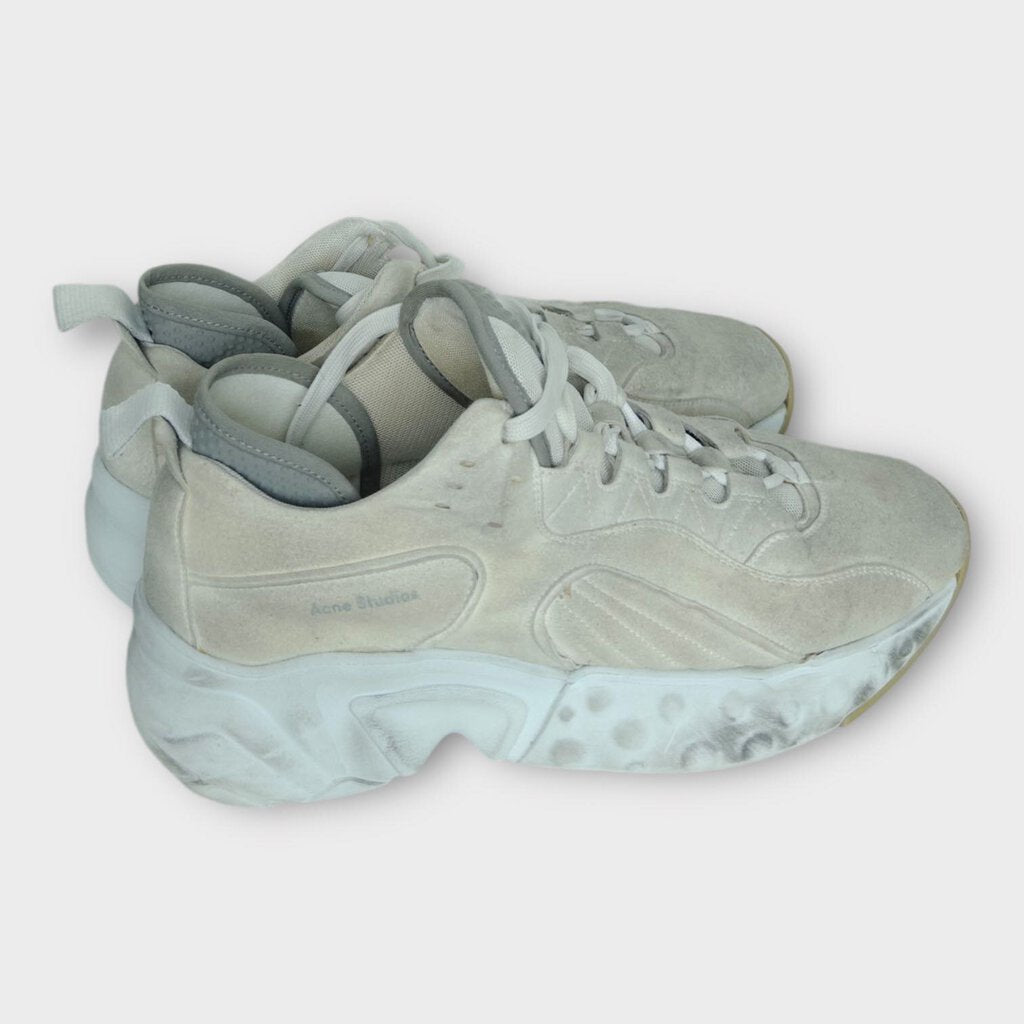 White Rockaway Tumbled Dirty Look Sneakers