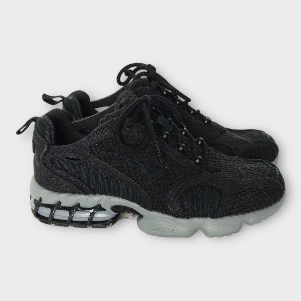 Nike x Stussy Black Air Zoom Spiridon Caged 2 Sneakers