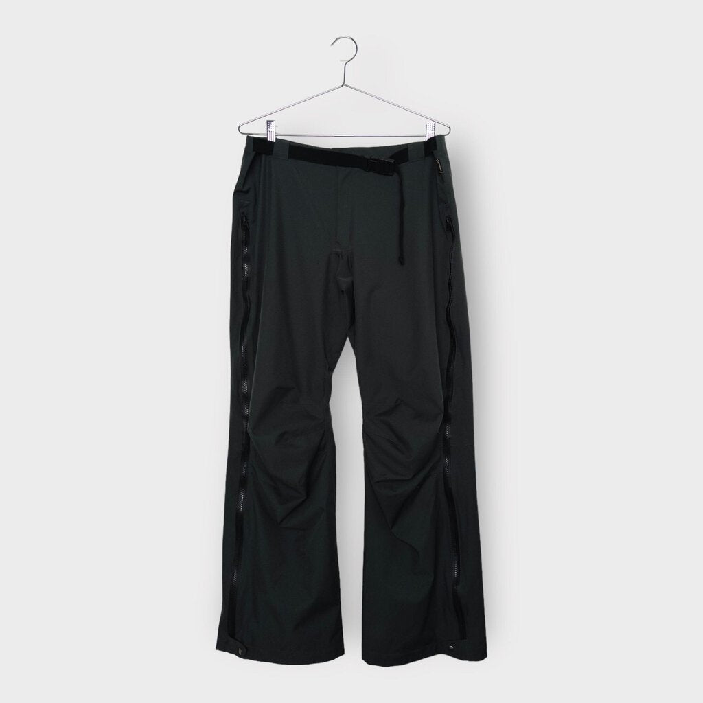 GR10K Grey Nylon Pleated Knee Hiking Pant