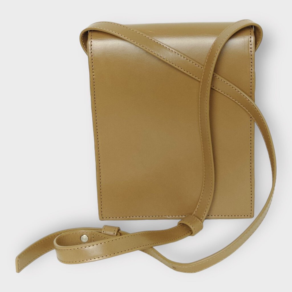 Lemaire Tan Leather Small Satchel Bag