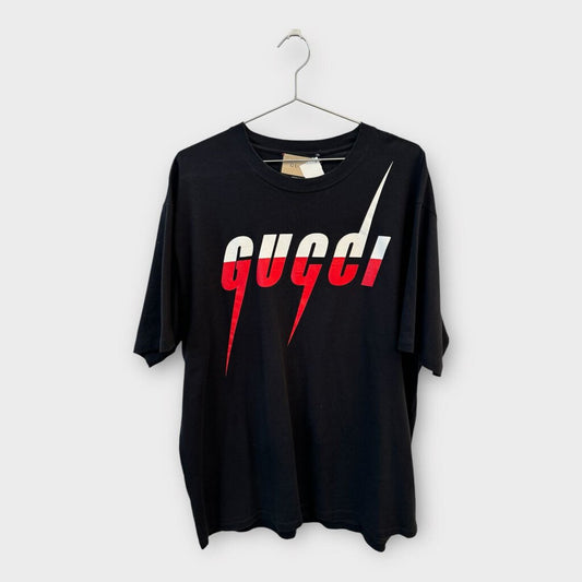 Gucci Black Blade Logo Tee