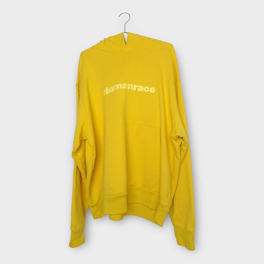 Adidas x Pharrell Williams Yellow Hooded Humanrace Jumper