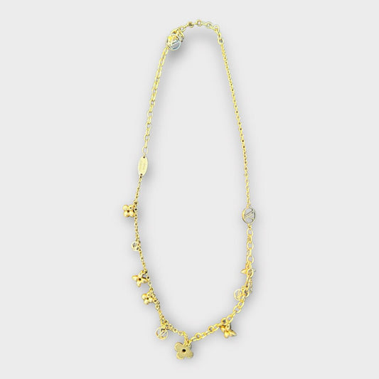 Louis Vuitton Gold Blooming Supple Necklace