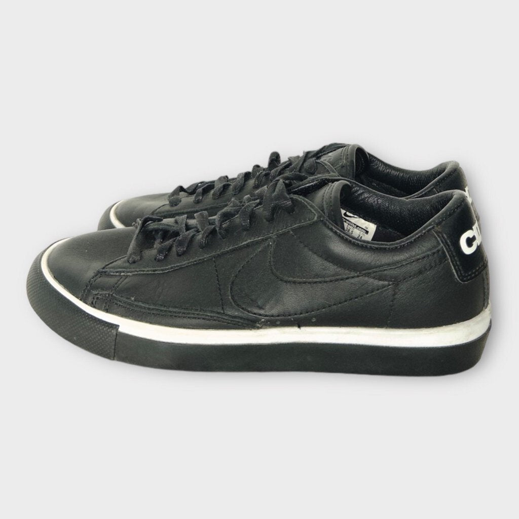 Nike x Comme Des Garcons Black Leather Low Profile Sneaker