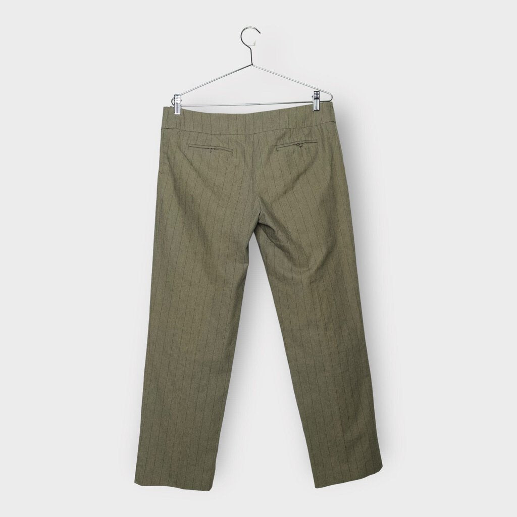 Manning Cartell Grey Pinstripe Pleat Front Pants