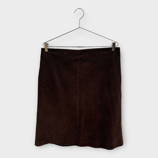 Witchery Vintage Brown Corduroy Skirt