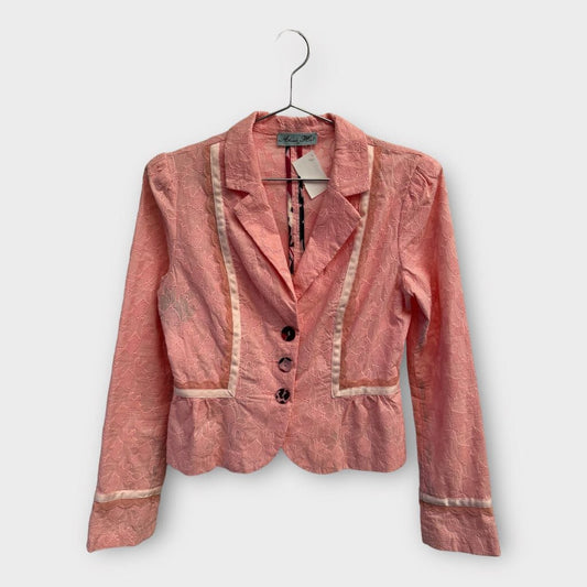 Alannah Hill Pink Lace Blazer