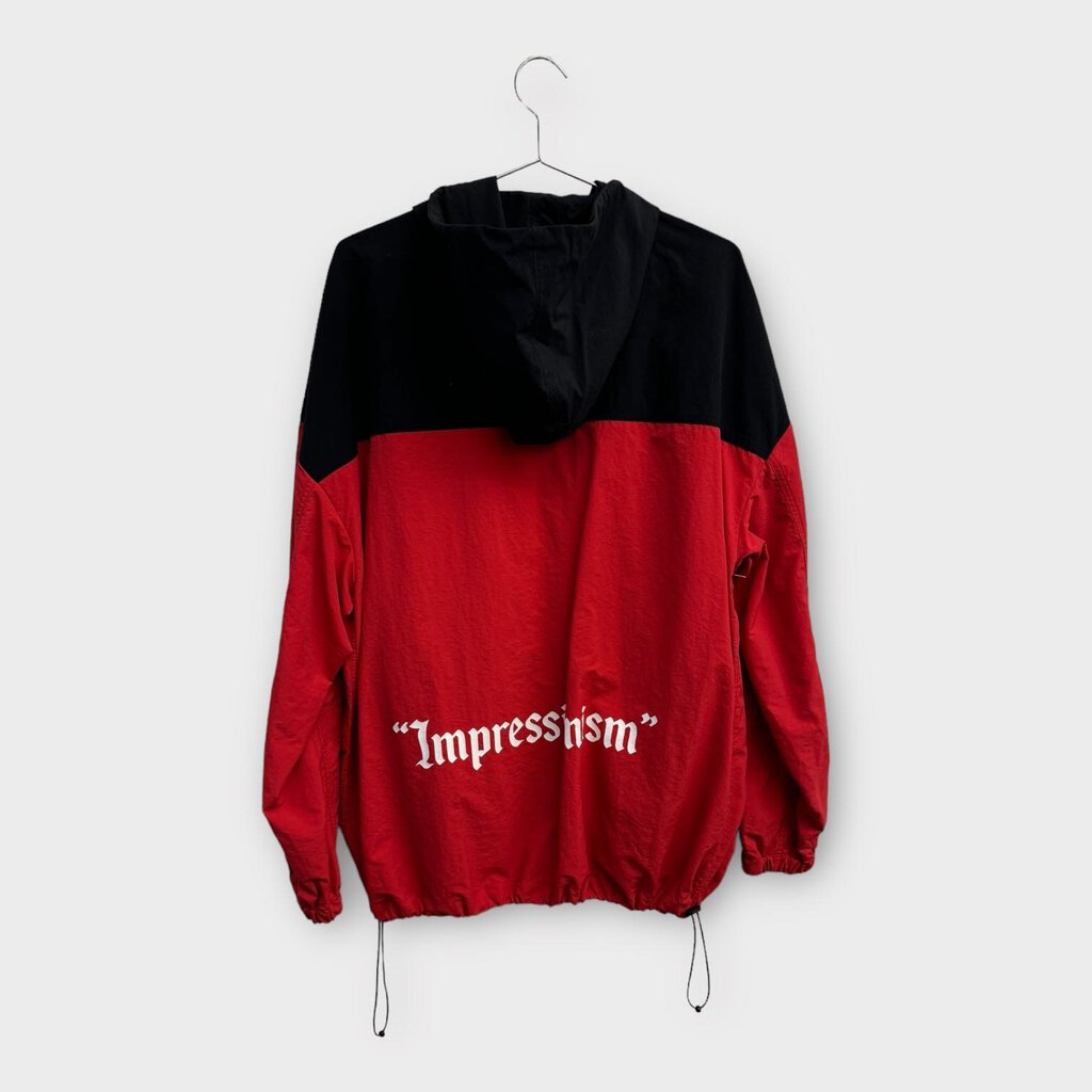 Off-White Black & Red Impressionism Windbreaker Jacket