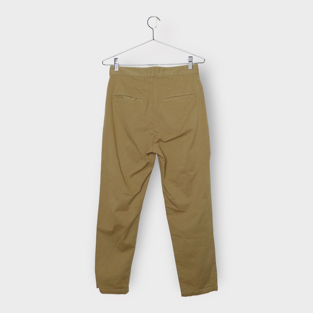 Tsumori Chisato Brown Perforated Pocket Taper Pants