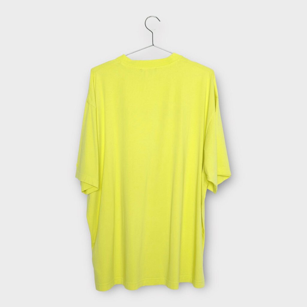 Acne Neon Yellow Sample Only Tee