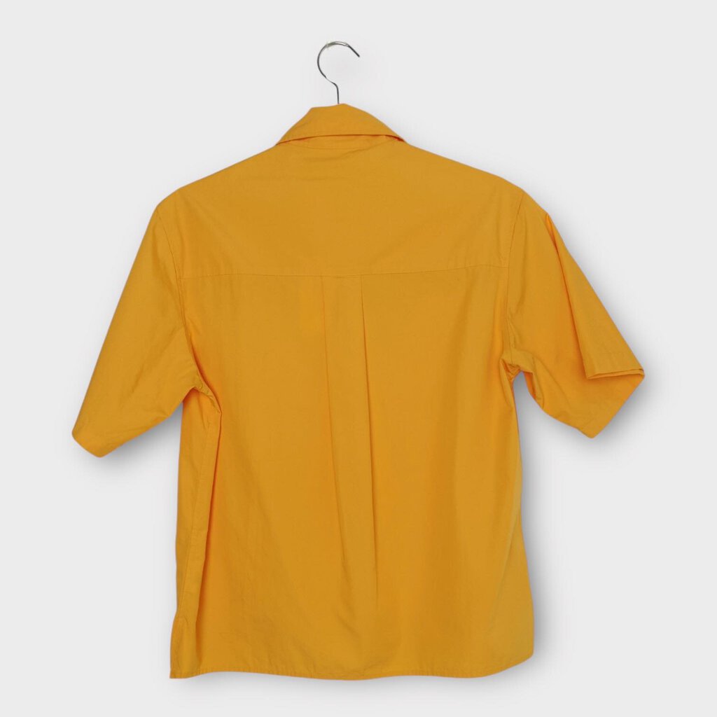 Assembly Label Orange Cotton Shirt