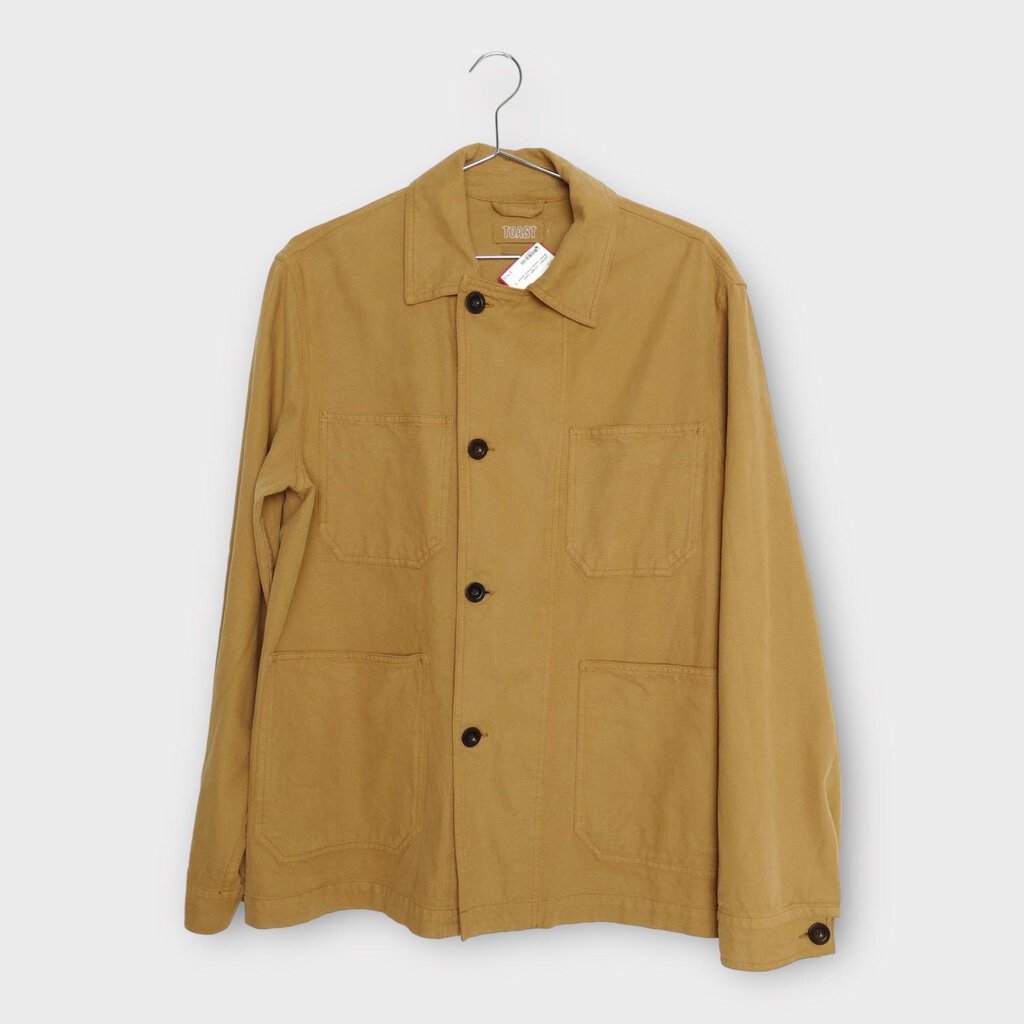 Toast Brown Cotton Chore Jacket