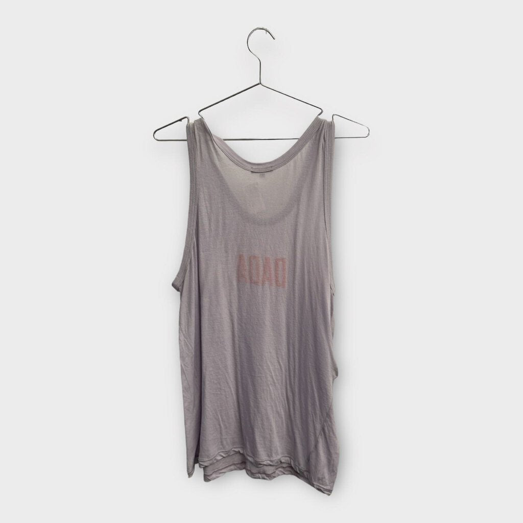 Ann Demeulemeester Lavender Cotton Dada Tank