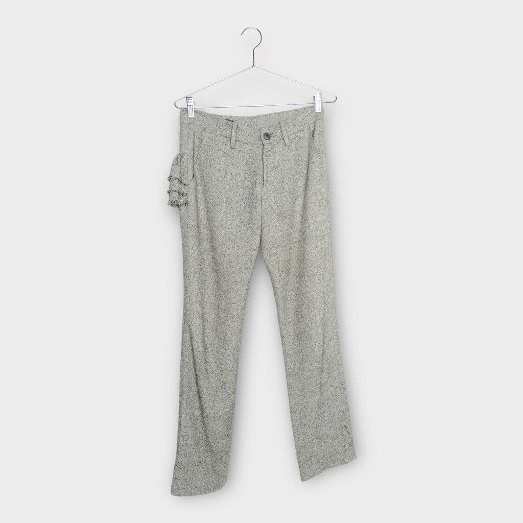 AS IS Mottled Grey Frill Detail Pant (Japan)