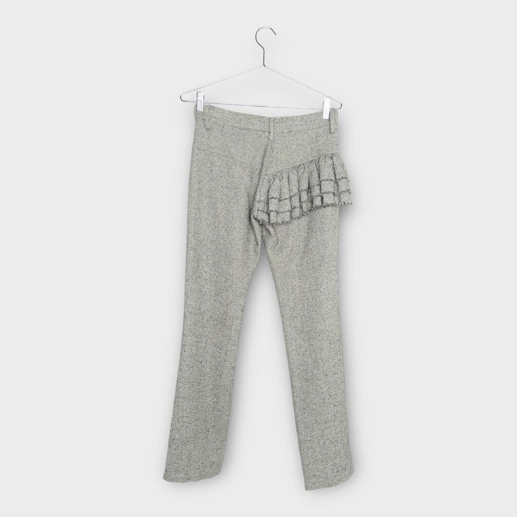 AS IS Mottled Grey Frill Detail Pant (Japan)