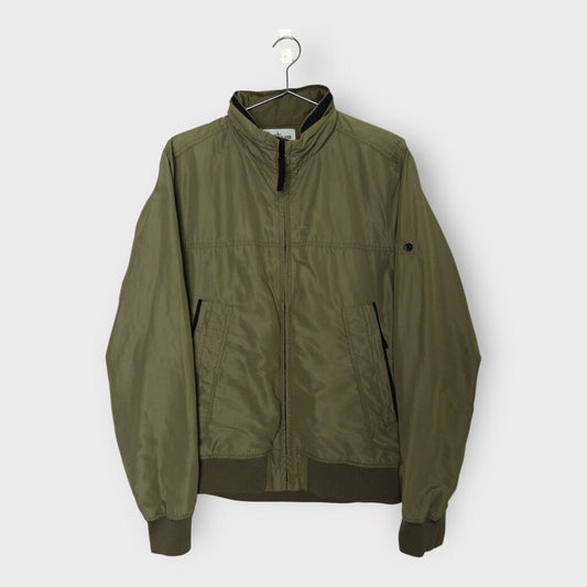 Stone Island Khaki Micro Reps Zip Bomber