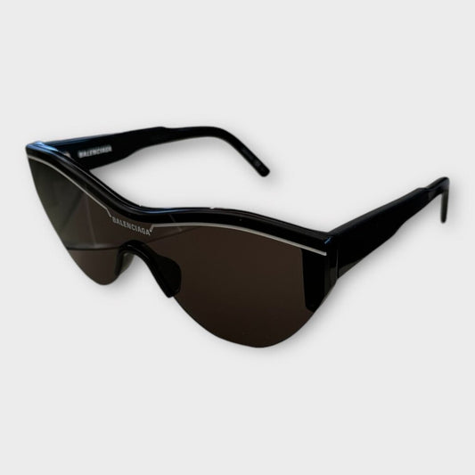 Balenciaga Black Ski Cat Sunglasses