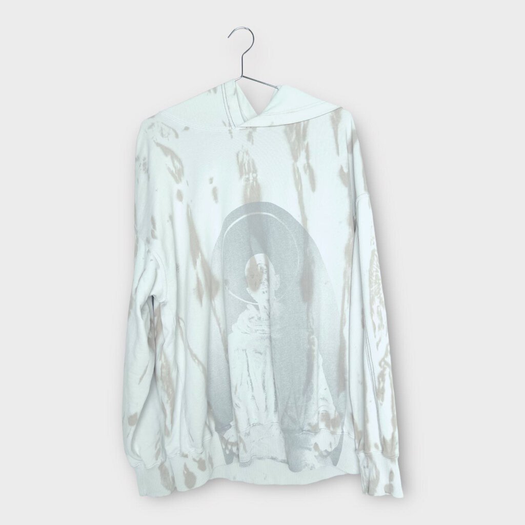 A-COLD-WALL* Grey Tie Dye Graphic Hoodie