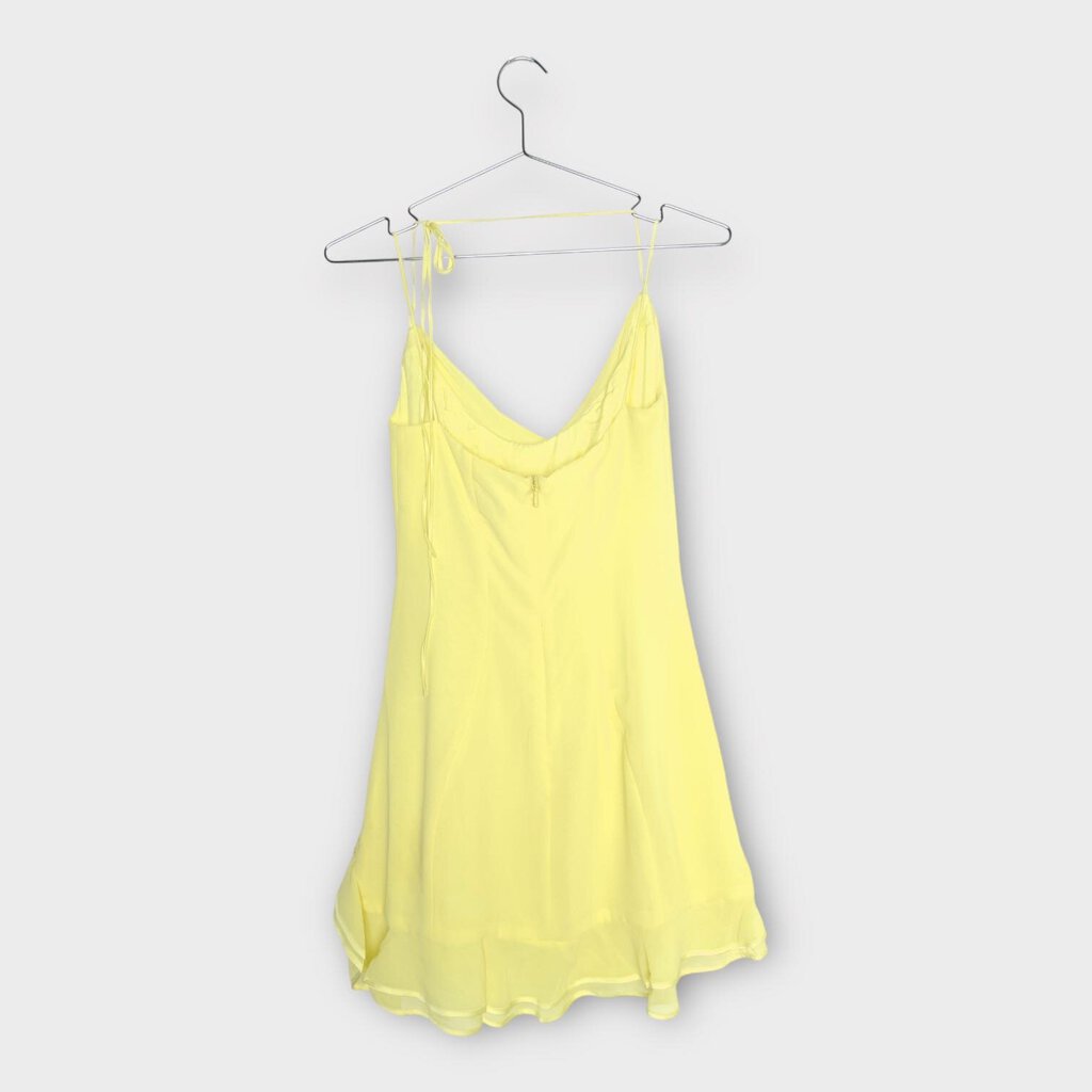 House of CB Yellow Rossella Ruffle Mini