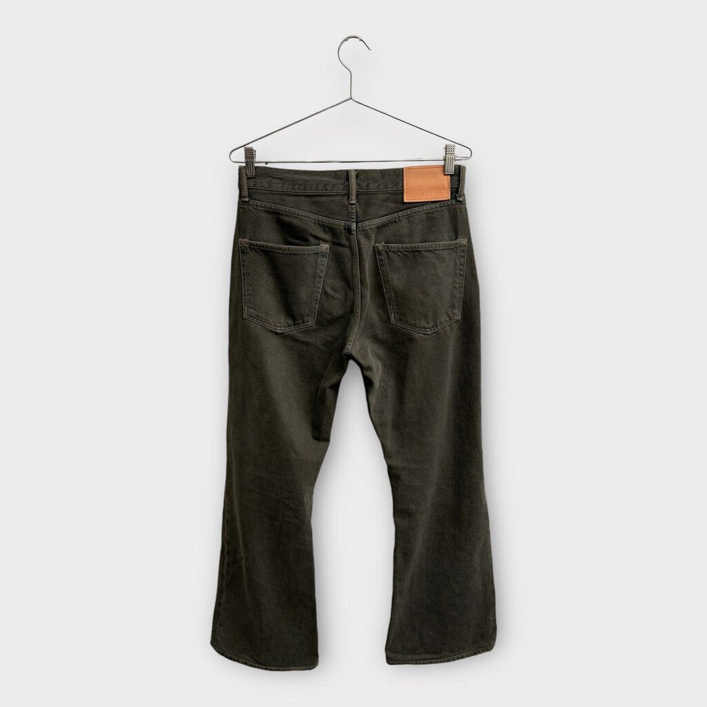 Acne Studios Grey Desert Dust Destroyed Jeans