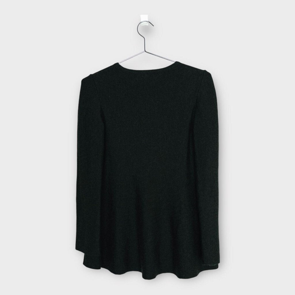 Cable Melbourne Green Merino Knit Jumper