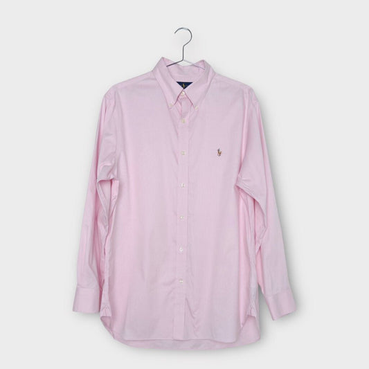 Ralph Lauren Pink Cotton Slim Fit Shirt