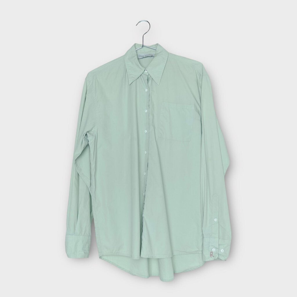 Rika Studios Mint Green Cotton Blaze Shirt