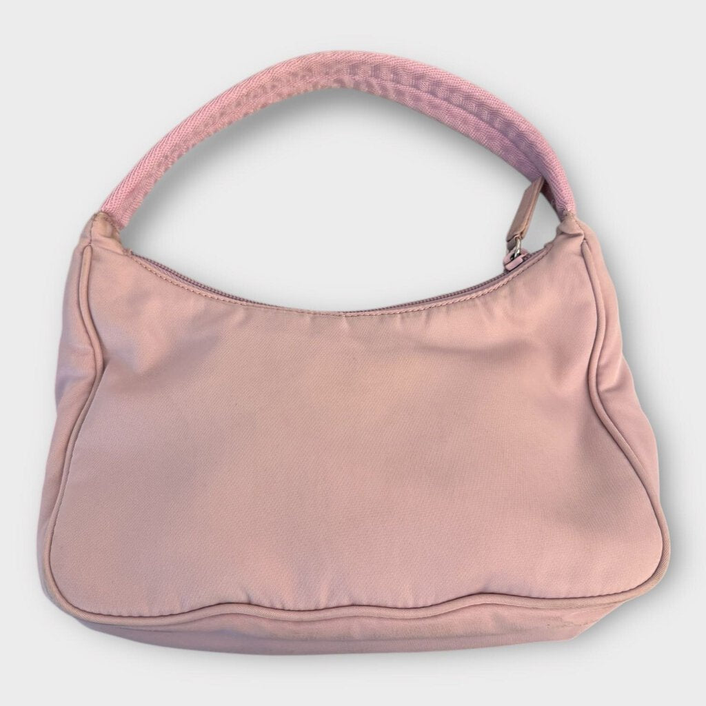 Prada Pink Nylon Mini Shoulder Bag