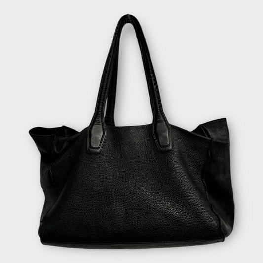 Tods Black Leather Tote