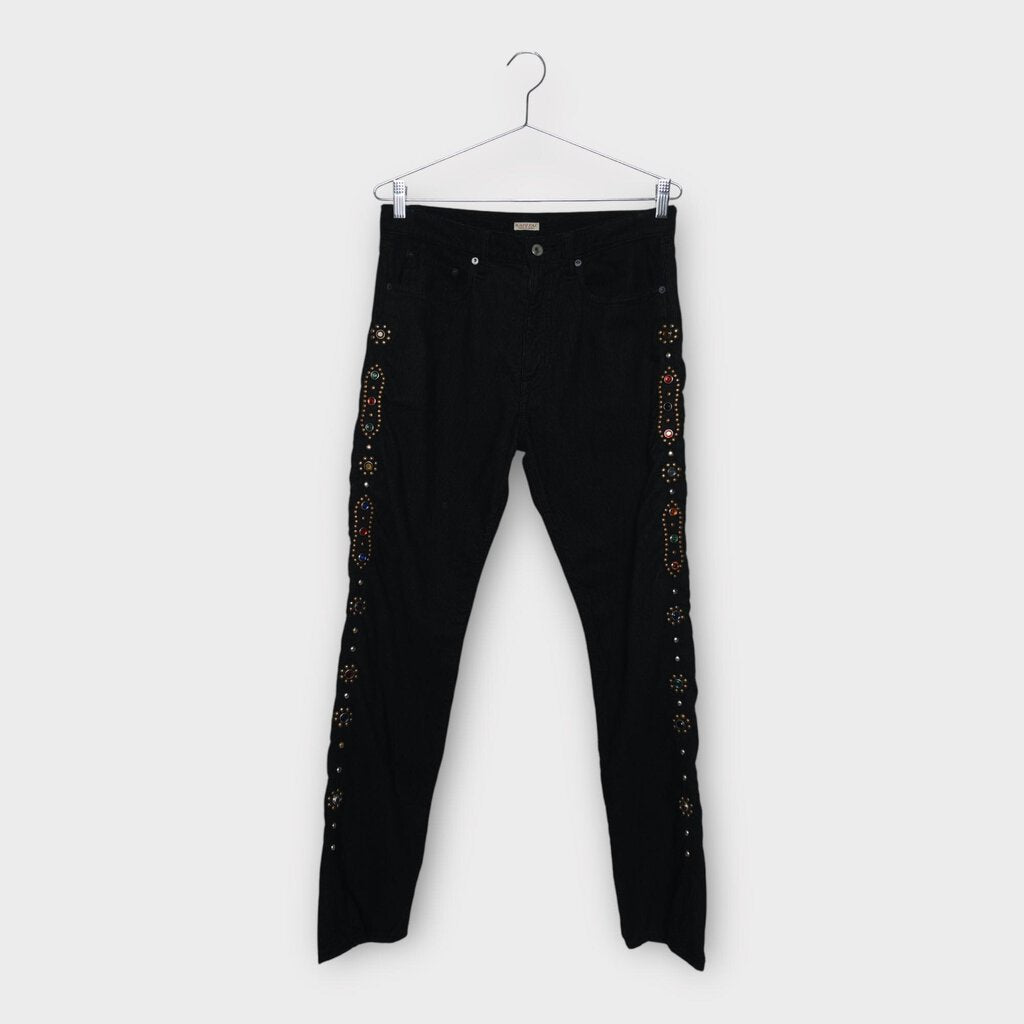 Black 14W Heavy Corduroy 5P Monkey Cisco Jeans