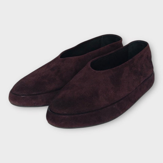 Burgundy Suede Loafer