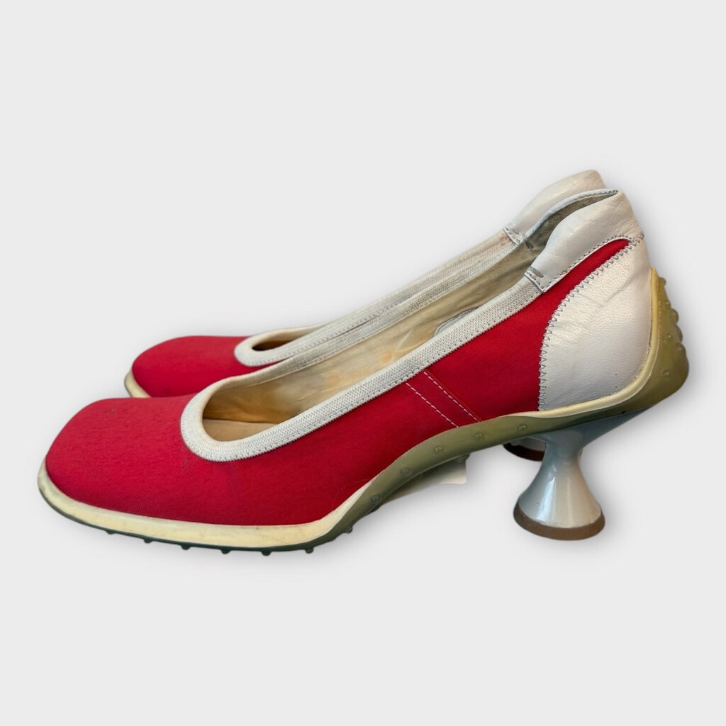 Miu Miu FW1999 Red Bubble Sole Heels