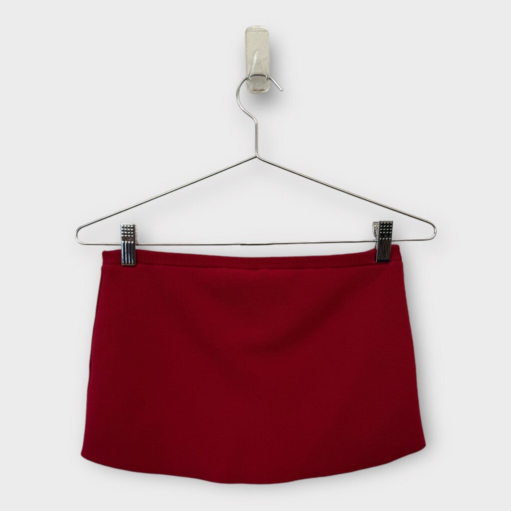 Mirror Palais Ruby Red Mini Skirt