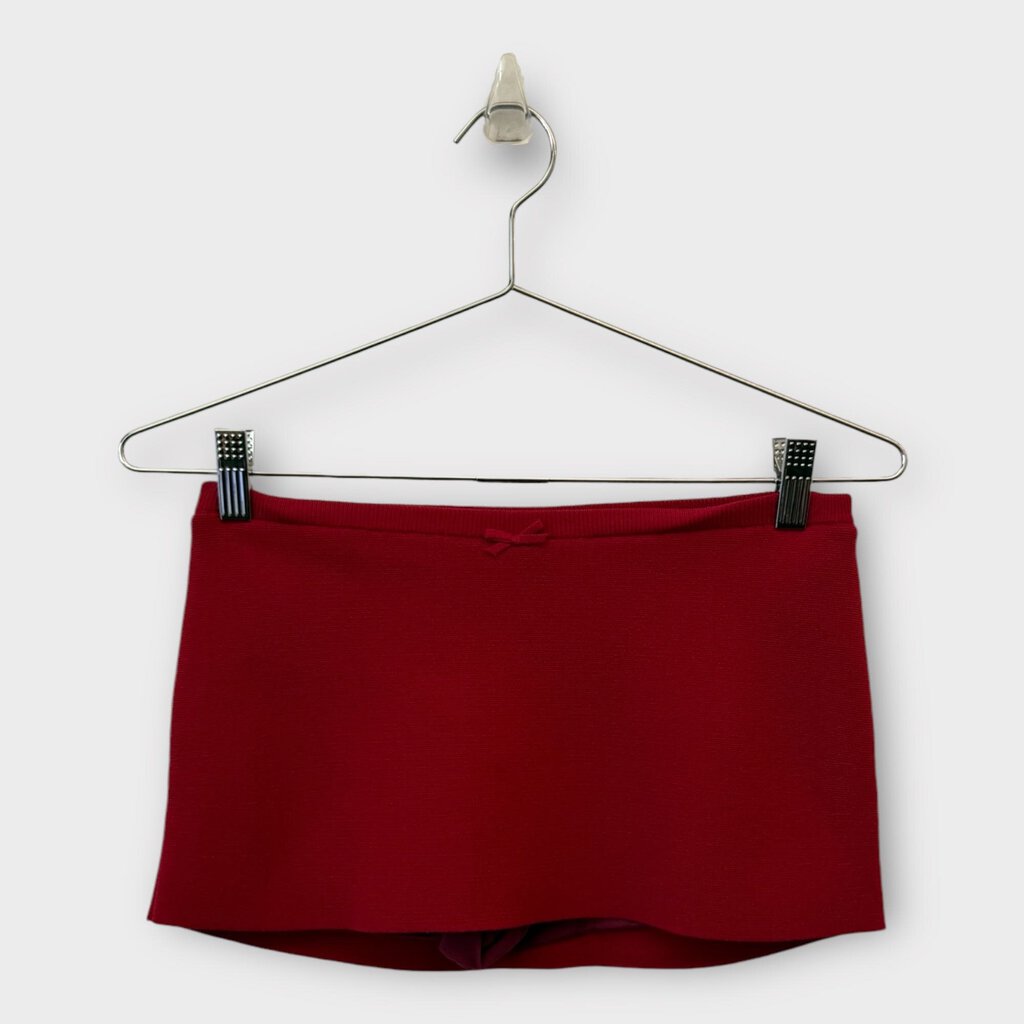 Mirror Palais Ruby Red Mini Skirt