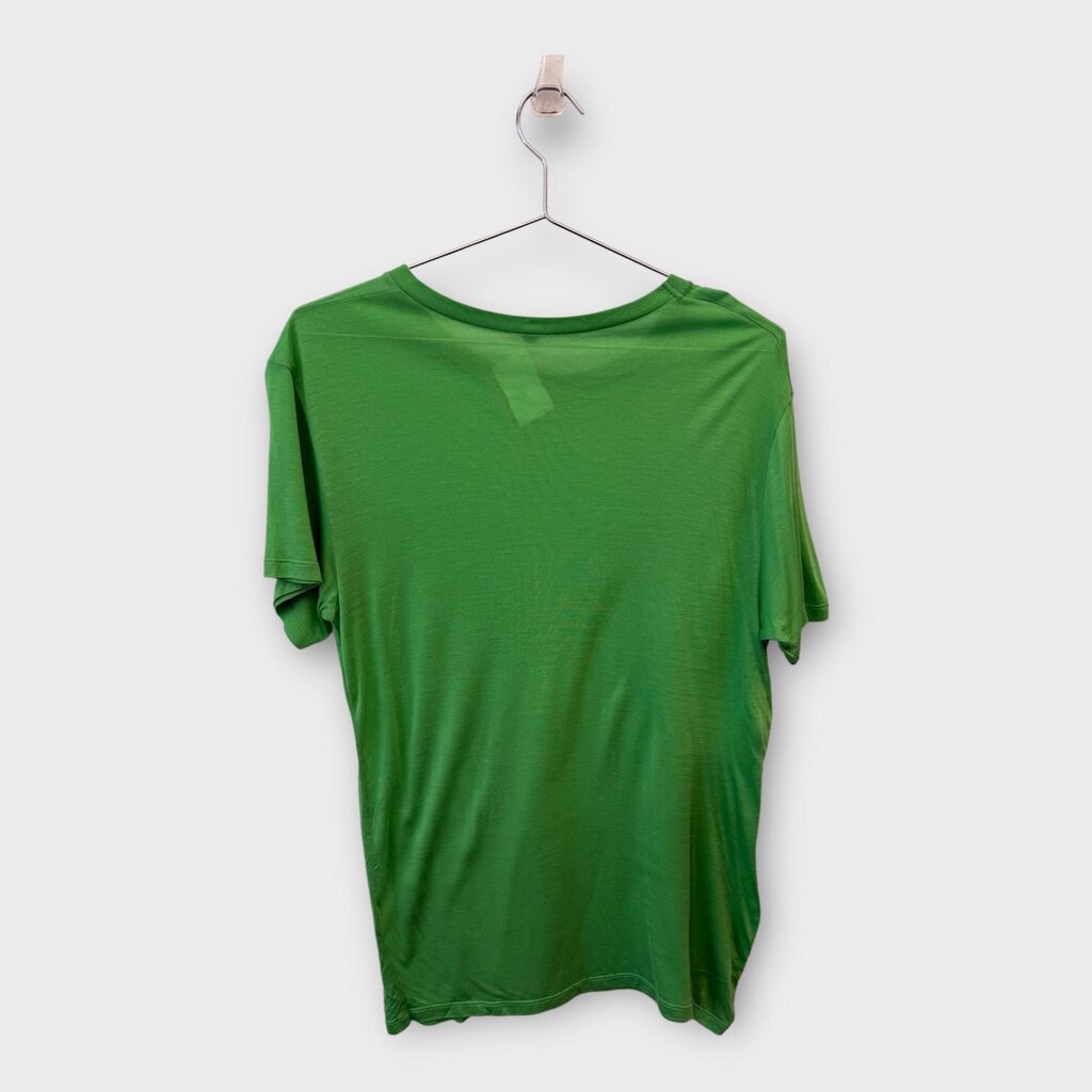 Baserange Fluro Green Bamboo Knit Tee