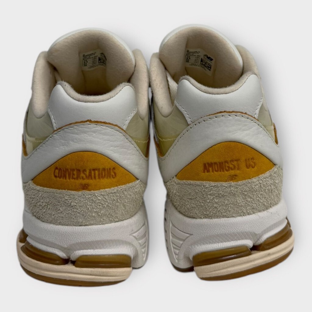 New Balance White & Yellow 2002R Joe Freshgoods Sneakers