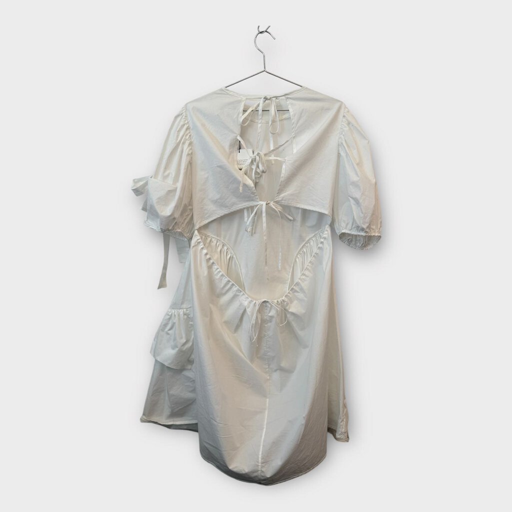 Cecilie Bahnsen White Cotton Danita Dress