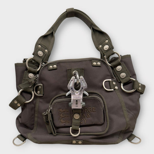 George Gina & Lucy Green Nylon Principessa Bag