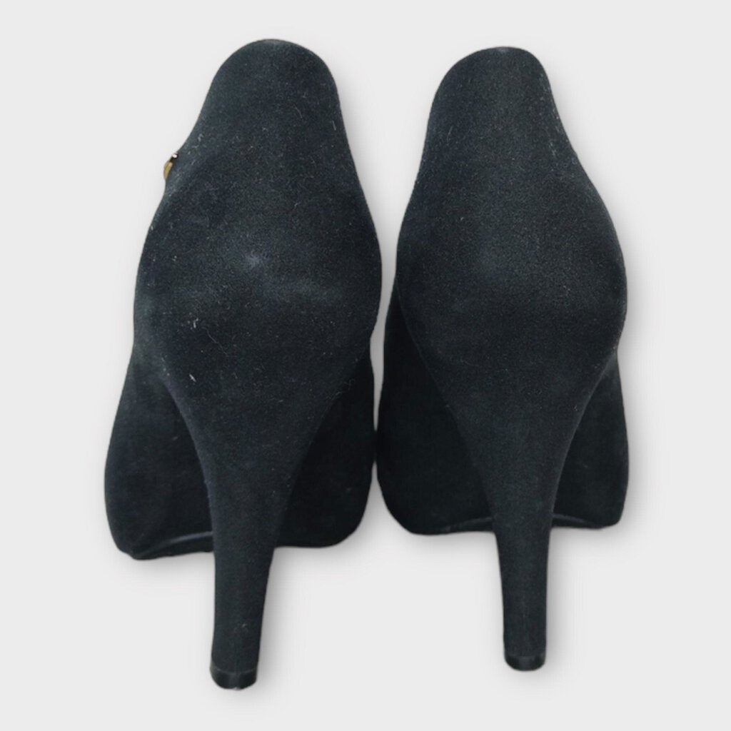 Melissa x Vivienne Westwood Anglomania Black Felted Pumps